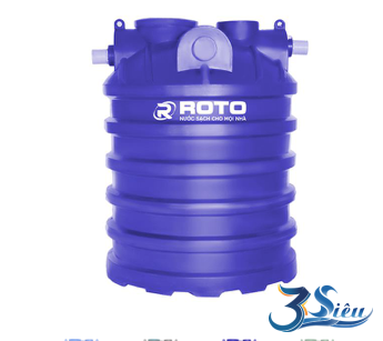 Bồn Tự Hoại Roto - 1500L Đứng